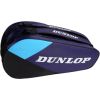 Tennis Bag DUNLOP FX CLUB 10 violet/black/cyan  Teniss