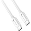 Forcell   Cable USB C to USB C Forcell F-Energy QC4.0 PD 5A 100W 3 m C339 white Дата USB-кабели