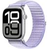 Dux Ducis   Apple Watch 42/44/45/46/49MM YE Nylon Braided Loop Wrist Strap Purple Smart-Watch aksesuāri