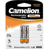 Camelion AAA/HR03 1100 mAh Rechargeable Batteries Ni-MH 2 pc(s) Baterijas un akumulatori