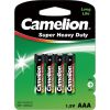 Camelion R03P-BP4G AAA/LR03 Super Heavy Duty 4 pc(s) Baterijas un akumulatori