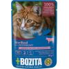 BOZITA sterilised beef jellied pieces - wet cat food - 85g Kaķu konservi