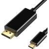 Extradigital Кабель USB Type-C - DisplayPort, 4K, 60Hz, 3m Сетевые кабели, провода