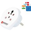 Adapteris Indija / Izraēla / Dānija kontaktdakša - ES kontaktligzda 230V 16A SKROSS Aдаптеры