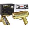 LeanToys Money Gun Shooting Gold Launcher Money Gun Banknotes Куклы и аксессуары