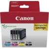 Canon PGI-2500 (9290B006) Ink Cartridge Multipack, C/M/Y/BK Lāzerprinteru izejmateriāli