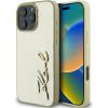 Karl Lagerfeld Metal Signature Защитный Чехол для Apple iPhone 16 Pro Чехлы - альтернативные