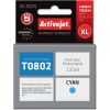 Activejet AE-802N Ink (replacement for Epson T0802; Supreme; 13,5 ml; cyan) Чернила для принтера
