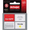 Activejet ACC-521YN Ink (replacement for Canon CLI-521Y; Supreme; 10 ml; yellow) Чернила для принтера