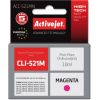Activejet ACC-521MN Ink (replacement for Canon CLI-521M; Supreme; 10 ml; magenta) Чернила для принтера