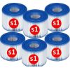 Intex Filtr do pomp i jacuzzi typ S1 6szt. (29011) Jaunumi - Sports