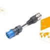 Juice Technology safety adapter JUICE CONNECTOR, CEE16 / 230V, 1-phase (blue, for JUICE BOOSTER 2) Elektro Auto lādēšanas piederumi