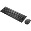 Lenovo Klawiatura i mysz essential wireless combo keyboard & mouse gen2 black-us_english Клавиатуры