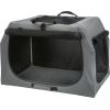 Trixie Easy Soft Kennel, buda domowa dla psa, szara, S–M: 71 × 49 × 51 cm Сумки для перевозки собак и кошек