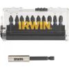 Skrūvgrieža uzgaļu komplekts Irwin IW6062503; 10 gab. Piederumi urbjiem