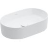 Villeroy & Boch izlietne Collaro, 560x360 mm, slīpēta apakša, stone whiteTitanCeram CP Vannas istabas izlietnes