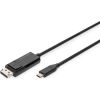 Digitus Bi-Directional Adapter Cable 2 m AK-300334-020-S USB Type C to DisplayPort Дата USB-кабели
