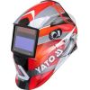 Yato YT-73921 welding mask/helmet Welding helmet with auto-darkening filter Black, Red, Silver Jaunumi -Dārzam