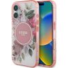 Guess IML Flower & Tonal Circle MagSafe Защитный Чехол для Apple iPhone 16 Чехлы - альтернативные