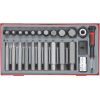 Tengtools Skrūvgriežu uzgaļu komplekts Teng Tools TTHEX23; 23 gab. Аксессуары для дрелей