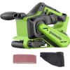 Lenšu slīpmašīna Greenworks GD24BELSND; 24 V (bez akumulatora un lādētāja) Шлифовальные станки