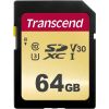 Memory card Transcend SDXC SDC500S 64GB CL10 UHS-I U3 Up to 95MB/S