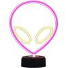 Manta SNL86PK Style Neon Lights UFO Pink Dekoratīvais apgaismojums 
