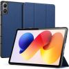 Dux Ducis Xiaomi  Redmi Pad 2 Pro Domo Series Tri-fold Stand PU Leather Tablet Cover Blue Сумки, чехлы для планшетников