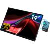Monitors Verbatim 14" Portable Touchscreen Monitor Light Series 1080P 5000mAh Monitori