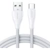 Joyroom   USB to USB-C cable Joyroom Surpass 3A, 3m (white) Дата USB-кабели