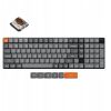 Keychron K17 Max RGB Brown Switch Wireless Low Profile Keyboard (Black) [K17M-H3]. Klaviatūras