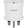 Savio AP-05 power adapter/inverter Indoor 2500 W White Aдаптеры