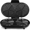 Tristar Waffle maker WF-2120 1200 W Number of pastry 10 Heart shaped Black Citi virtuves piederumi