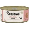 APPLAWS Tuna fillet with salmon in broth - wet cat food - 156g Kaķu konservi