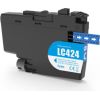 Comaptible cartridge Brother LC424 Cyan Tintes printeru izejmateriāli