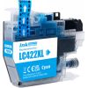 Compatible ink Brother LC422 XL, Cyan Tintes printeru izejmateriāli
