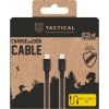 Tactical Stitch Thread USB-C/USB-C Кабель 2m / чёрный Дата USB-кабели