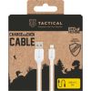 Tactical Stitch Thread USB-A/Lightning Kabelis 2m / balts Data USB kabeļi