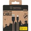 Tactical Stitch Thread USB-A/USB-C Кабель 0.3m / чёрный Дата USB-кабели