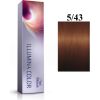 Wella Professionals Illumina Color Permanent Hair Dye 5/43 Light Chestnut Golden Red 60ml Matu kopšana