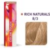 Wella Professionals Color Touch Ammonia-Free Semi-Permanent Hair Dye 8/3 Golden Light Blonde 60ml Matu kopšana
