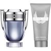 Set Paco Rabanne: Invictus Eau De Toilette For Men 100ml + Invictus All Over Shower Gel & Shampoo 2-In-1 100ml Dāvanu komplekti
