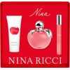 Set Nina Ricci: Nina Eau De Toilette For Women 80ml + Nina Eau De Toilette For Women 10ml + Nina Body Lotion Body 75ml Dāvanu komplekti