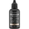 Gosh Foundation Plus+ Cover & Conceal Liquid Foundation 004 Natural SPF15 30ml Dekoratīvā kosmētika