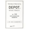 Depot 100 Hair Cleansing No. 105 Multivitamin Complex Hair Shampoo Anti-Hair Loss 10ml Šampūni