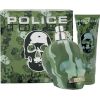 Set Police: To Be Camouflage, Eau De Toilette, For Men, 75 ml + To Be Camouflage, Hydrating, Body Lotion, 100 ml Dāvanu komplekti