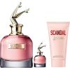 Set Jean Paul Gaultier: Scandal, Eau De Parfum, For Women, 80 ml + Scandal, Hydrating, Body Lotion, 75 ml + Scandal, Eau De Parfum, For Women, 6 ml *Miniature Dāvanu komplekti