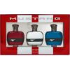 Set Ford: Mustang Blue, Eau De Toilette, For Men, 30 ml + Mustang Red, Eau De Toilette, For Men, 30 ml + Mustang White, Eau De Toilette, For Men, 30 ml Dāvanu komplekti