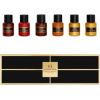 Set Carolina Herrera: Mystery Tobacco, Eau De Parfum, For Women, 5 ml + Stallion Leather, Eau De Parfum, For Women, 5 ml + Sandal Ruby, Eau De Parfum, For Women, 5 ml + Gold Incense, Eau De Parfum, For Women, 5 ml + True Oud, Eau De Parfum, For Women, 5 m Dāvanu komplekti