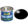 Revell Farbka email color 302 czarny półmat 14ml Interaktīvās rotaļlietas
